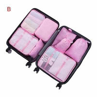 8Pcs Travel Bags Sets Waterproof Organizer - Golonzo -                                                                             