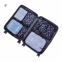 8Pcs Travel Bags Sets Waterproof Organizer - Golonzo -                                                                             