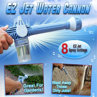 8 in 1 EZ Jet Adjustable Water Cannon - Golonzo -                                                                             
