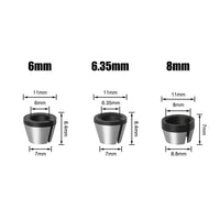 6/6.35/8mm Collet Chuck Adapter with Nut Engraving - Golonzo -                                                                             