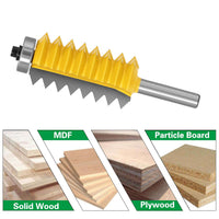 8mm Shank Raised panel"V"joint Bits for Woodworking - Golonzo -                                                                             