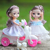 8pcs Set Ball Joints Dolls With Clothes Dress Up - Golonzo -                                                                             
