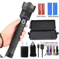 90000 lumens XLamp xhp70.2 hunting most powerful led flashlight - Golonzo -                                                                             