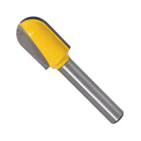 1/4" Shank Router Rounf Nose/90 Degree V-Groove Bit - Golonzo -                                                                             