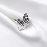 925 Sterling Silver Butterfly Rings for Women - Golonzo -                                                                             