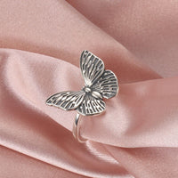 925 Sterling Silver Butterfly Rings for Women - Golonzo -                                                                             