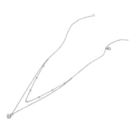 925 Sterling Silver Clover Pendant Necklace - Golonzo -                                                                             