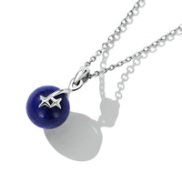 925 Sterling Silver Lapis Starry Sky Meteor Necklace - Golonzo -                                                                             