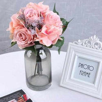 9pcs Artificial Hydrangea Flowers - Golonzo -                                                                             