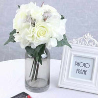 9pcs Artificial Hydrangea Flowers - Golonzo -                                                                             