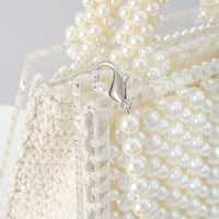 Acrylic Pearl Evening Clutch Bags - Golonzo -                                                                             