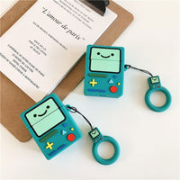 AirPod 2 Case 3D Adventure Time Game Machine Soft Silicone Earphone Cases - Golonzo -                                                                             