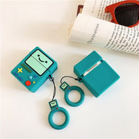 AirPod 2 Case 3D Adventure Time Game Machine Soft Silicone Earphone Cases - Golonzo -                                                                             