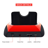 All In 1 HDD Docking Station - External HDD Drive Reader - Golonzo -                                                                             