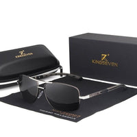 Aluminum HD Polarized Sunglasses UV400 - Golonzo -                                                                             