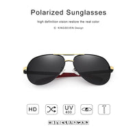 Aluminum Magnesium  Men's Polarized  Sunglasses - Golonzo -                                                                             