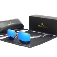 Aluminum Men's Polarized Sunglasses - Brand Design Sunglasses - Golonzo -                                                                             