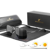 Aluminum Men's Polarized Sunglasses - Brand Design Sunglasses - Golonzo -                                                                             