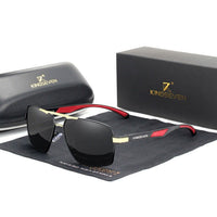 Aluminum Men's Sunglasses Polarized Lens - Golonzo -                                                                             