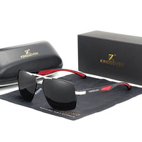 Aluminum Men's Sunglasses Polarized Lens - Golonzo -                                                                             