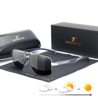 Aluminum Men's Sunglasses Polarized Lens - Golonzo -                                                                             