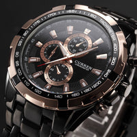 Analog Military Male Watches  - Waterproof Quartz Watch - Golonzo -                                                                             