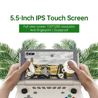 Android 11 5.5 Inch Touch IPS Flip Screen Handheld Game Console Ram 4GB Rom 64GB - Golonzo -                                                                             
