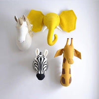 Animal Head wall hanging stuffed animals - Golonzo -                                                                             