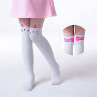Animal Patterned Thin Tights Pantyhose Stockings for Girls - Golonzo -                                                                             