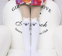 Animal Patterned Thin Tights Pantyhose Stockings for Girls - Golonzo -                                                                             