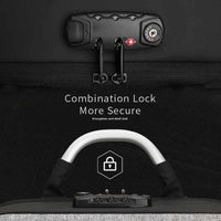 Anti-thief USB Recharging Men Backpack - NO Key TSA Lock Design - Golonzo -                                                                             