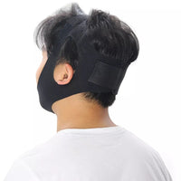Anti Snoring Chin Strap Jaw Belt Sleep Support - Golonzo -                                                                             
