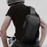 Anti thief Crossbody Bag - Waterproof Shoulder Bags with USB Charging - Golonzo -                                                                             