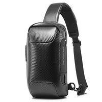 Anti thief Crossbody Bag - Waterproof Shoulder Bags with USB Charging - Golonzo -                                                                             