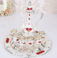 Antique Luxury flask Wine Cup - Golonzo -                                                                             