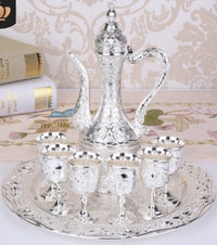 Antique Luxury flask Wine Cup - Golonzo -                                                                             