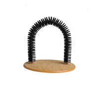 Arch Brush - Pet Self Groomer With Round Fleece Base for Dogs and Cats - Golonzo -                                                                             