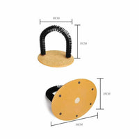 Arch Brush - Pet Self Groomer With Round Fleece Base for Dogs and Cats - Golonzo -                                                                             