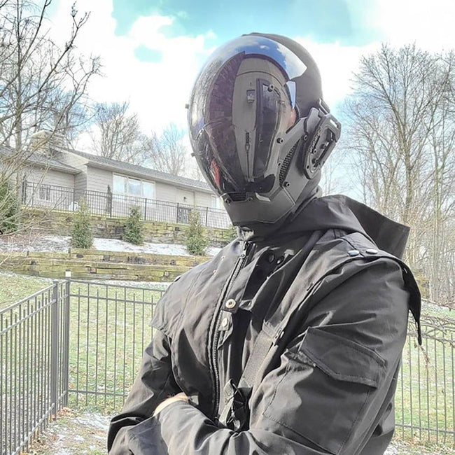 Army Mask Mechanical Sci-fi Gear Accessories - Golonzo -                                                                             