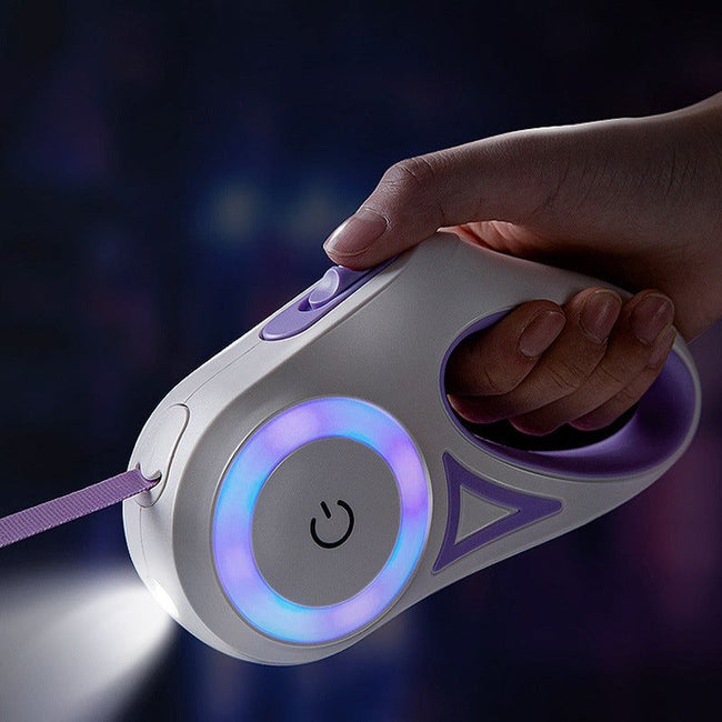 Automatic Extending Led Lights Dog Leash - Golonzo -                                                                             