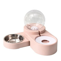 Automatic Pet Feeder Water Dispenser Bubble Pet Bowls for Water Drinking Fountain Feeding - Golonzo -                                                                             