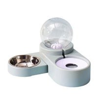 Automatic Pet Feeder Water Dispenser Bubble Pet Bowls for Water Drinking Fountain Feeding - Golonzo -                                                                             