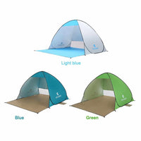 Automatic Pop Up Tent - Breathable Anti UV 2-4 Persons Instant Pop Up Beach Tent - Golonzo -                                                                             
