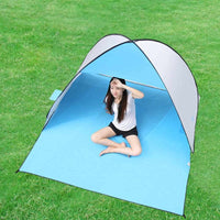 Automatic Pop Up Tent - Breathable Anti UV 2-4 Persons Instant Pop Up Beach Tent - Golonzo -                                                                             