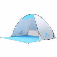 Automatic Pop Up Tent - Breathable Anti UV 2-4 Persons Instant Pop Up Beach Tent - Golonzo -                                                                             