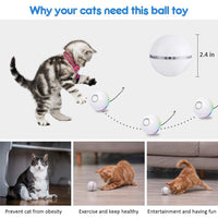 Automatic Smart Cat Toys Ball - Golonzo -                                                                             