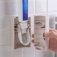 Automatic Toothpaste Dispenser Dust proof Toothbrush Holder - Golonzo -                                                                             