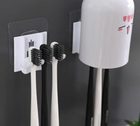 Automatic Toothpaste Dispenser Dust proof Toothbrush Holder - Golonzo -                                                                             