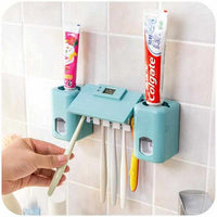 Automatic Toothpaste Dispenser +Toothbrush Holder Set - Golonzo -                                                                             