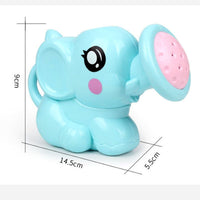 Baby Bath Toys Lovely Plastic Elephant Shape Water Spray for Baby Shower - Golonzo -                                                                             